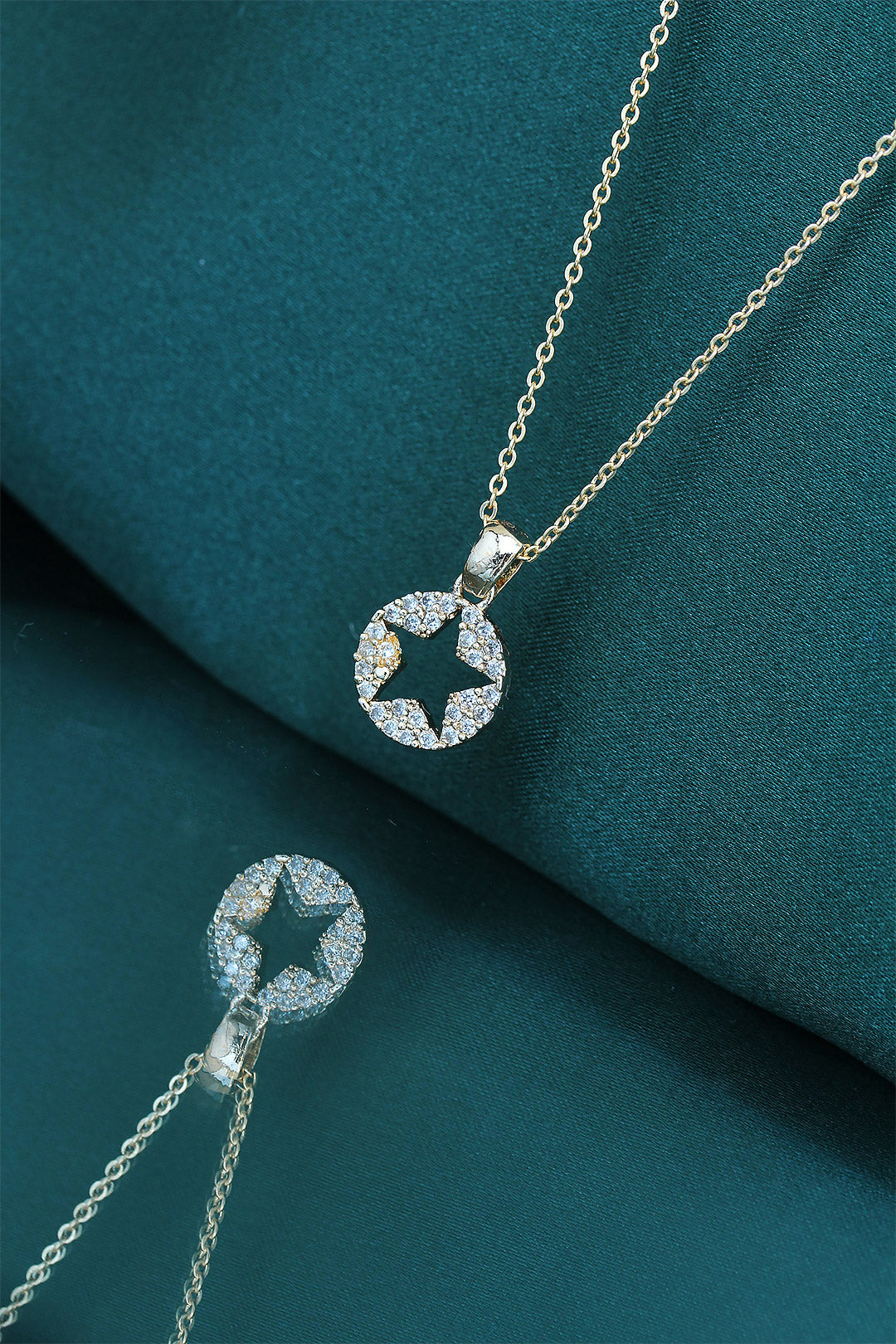 Yıldız Tasarım Gold Renk Kadın Kolye