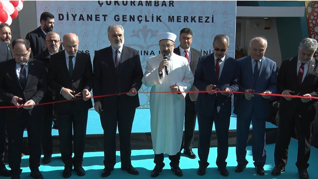 diyanet isleri baskani erbas cukurambar diyanet genclik merkezi acilisina katildi 0 qfBTWAIV