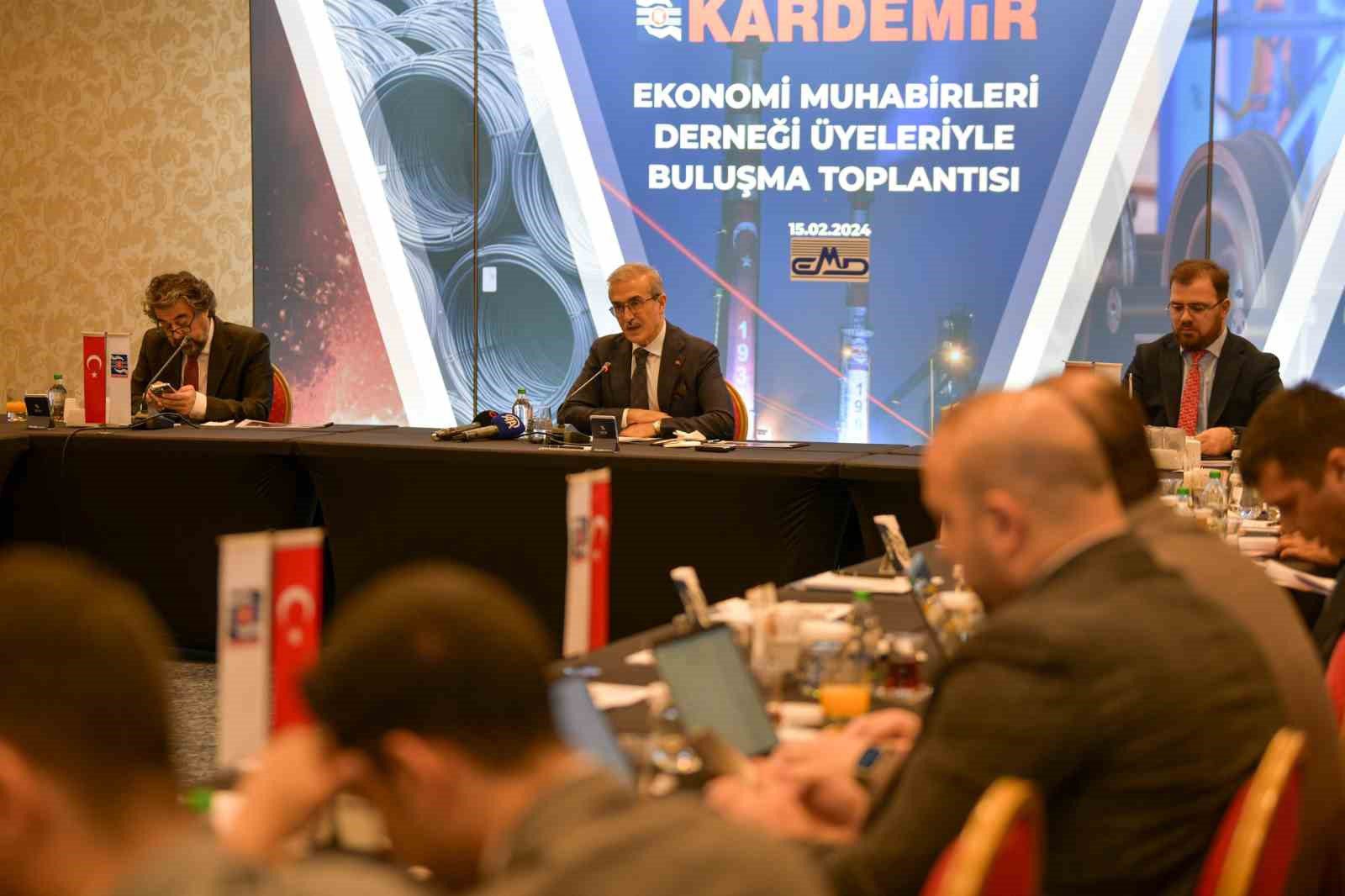 kardemir yonetim kurulu baskani demir onumuzdeki 5 yil icerisinde 15 milyar dolar yatirim hedefimiz pnteDl9N