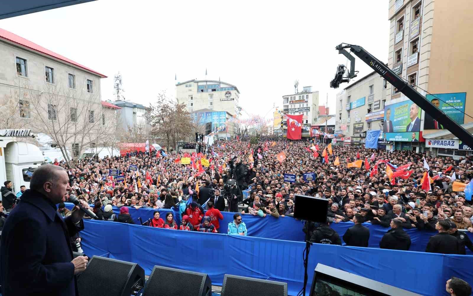 cumhurbaskani erdogan agri mitinginde konustu baska agri yok baska turkiye yok 10