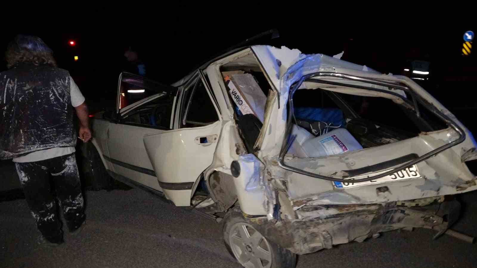 otomobilin hurdaya dondugu kazada emniyet kemeri hayat kurtardi 1 ydE5mZRd