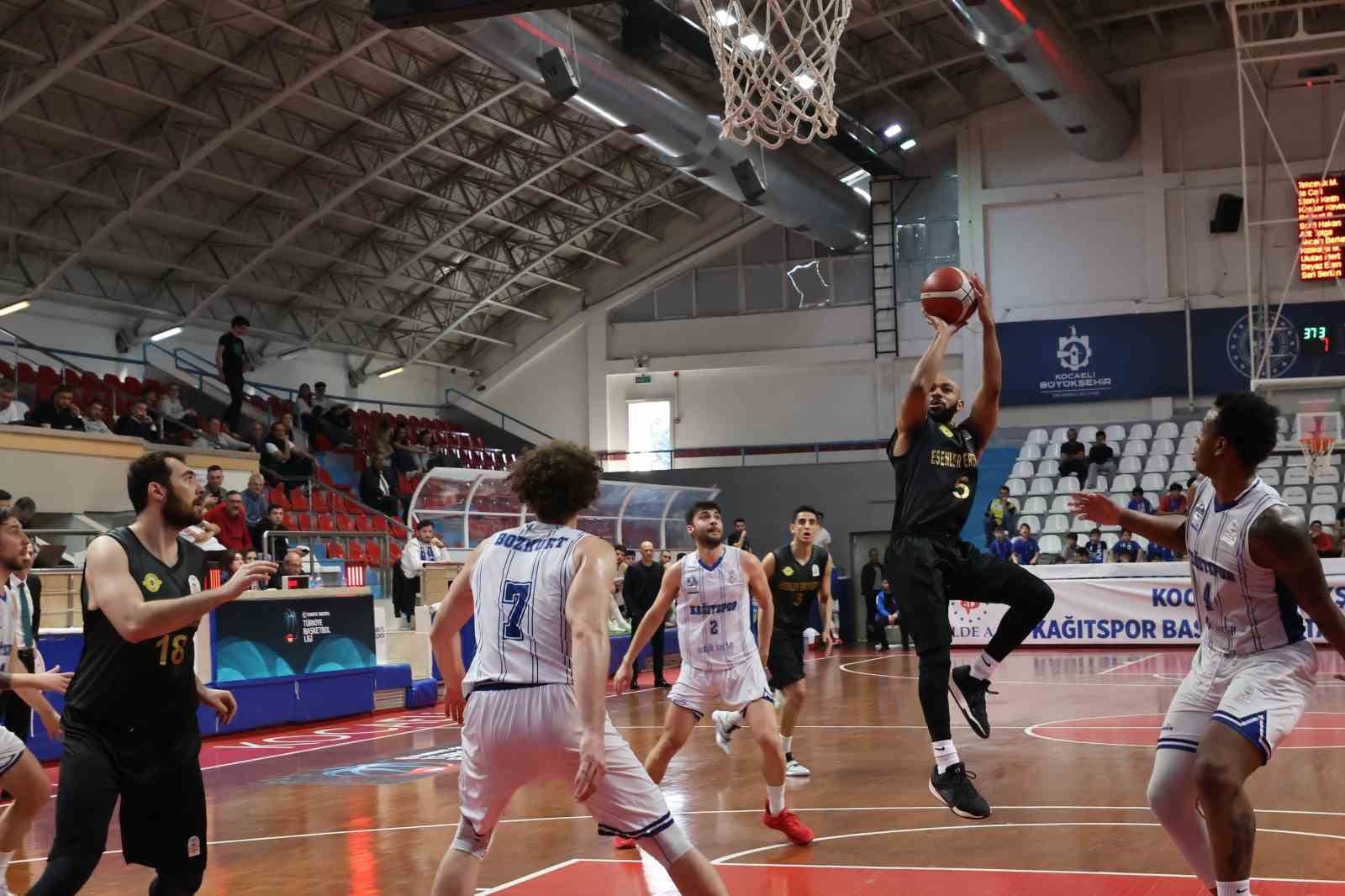 turkiye basketbol ligi kocaeli buyuksehir belediye kagitspor 82 esenler erokspor 85 3
