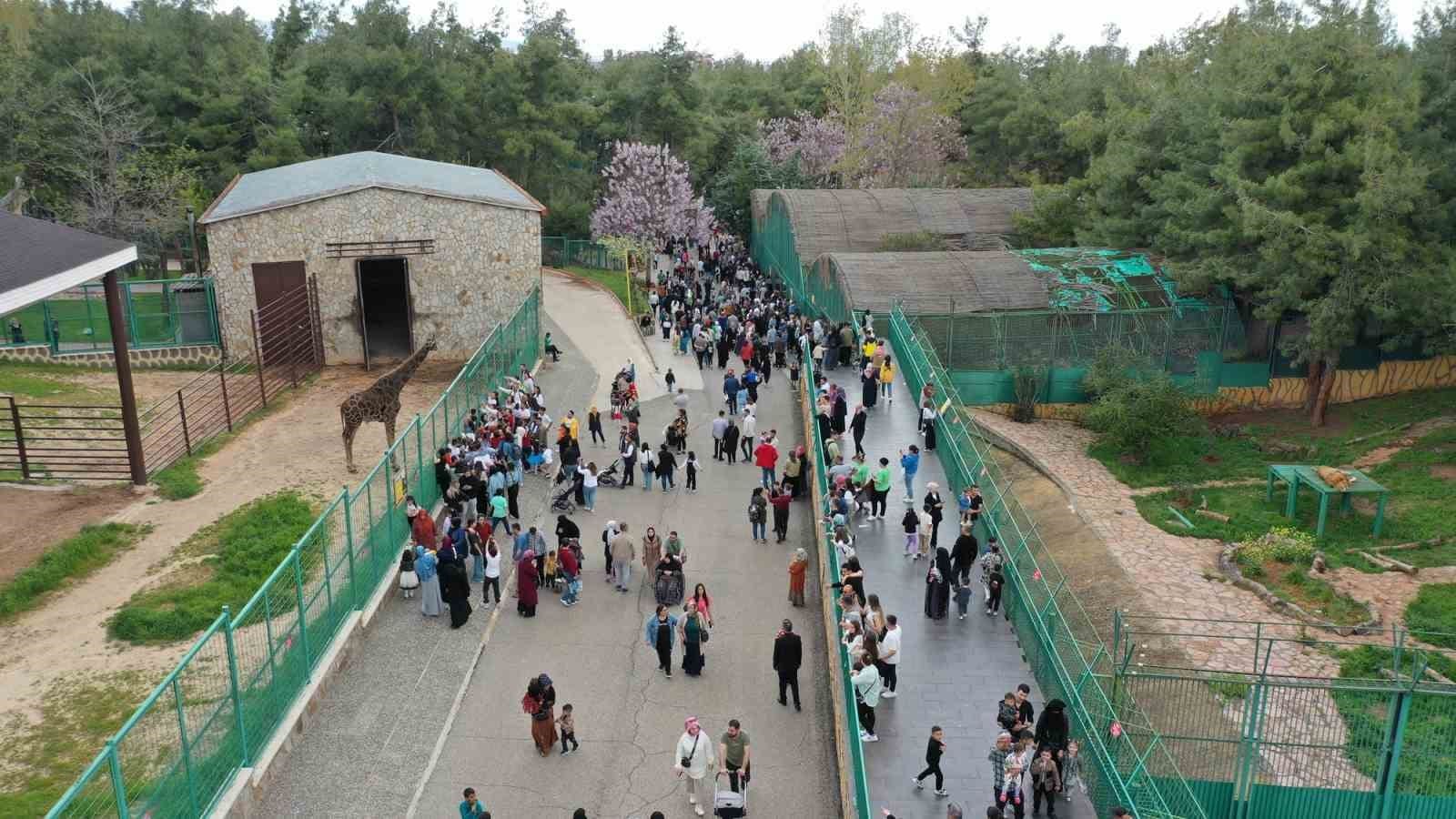 gaziantep dogal yasam parkina bayramda ziyaretci akini 2 JfW8sJ66