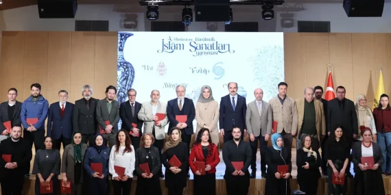 “5. Uluslararası darülmülk i̇slâm sanatları yarışması”nda ödüller verildi