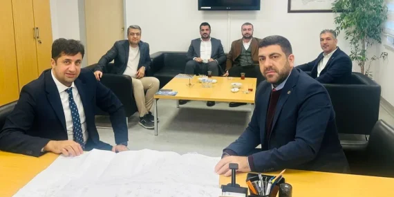 Ak parti mardin i̇l başkanı’ndan türk telekom’a ziyaret