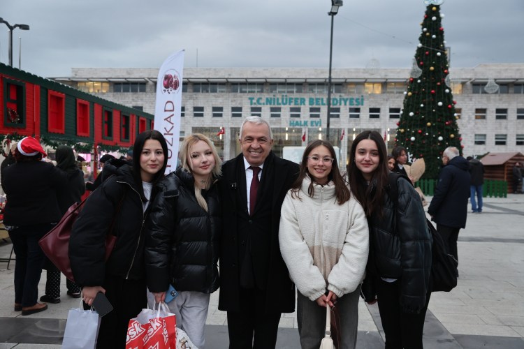 Bursa nilüfer’de ‘yeni yıl festivali’ne yoğun ilgi