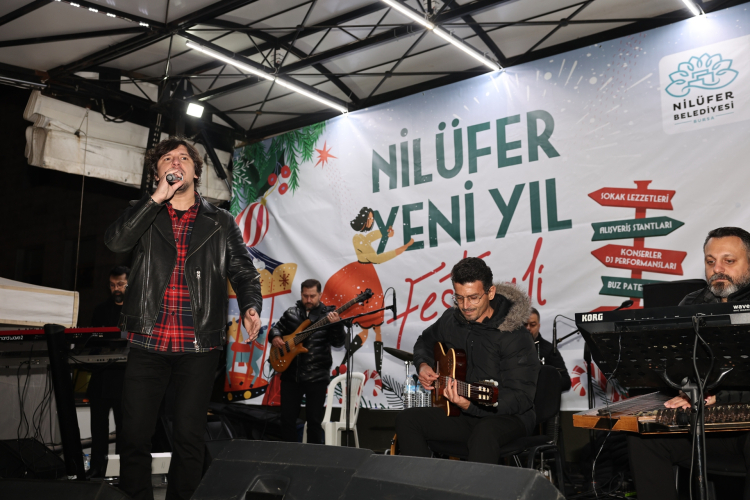 Bursa nilüfer’de ‘yeni yıl festivali’ne yoğun ilgi