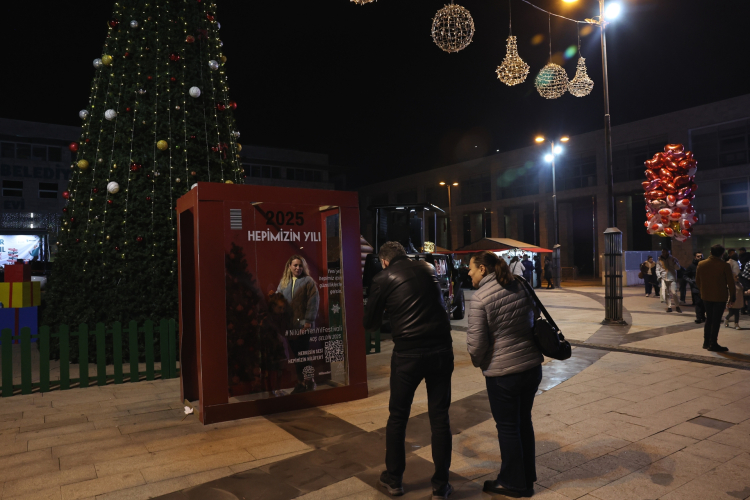 Bursa nilüfer’de ‘yeni yıl festivali’ne yoğun ilgi