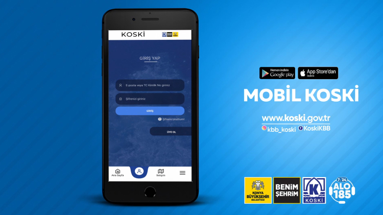 'koski̇ mobil muhtar sistemi' ile arızalara hızlı çözüm