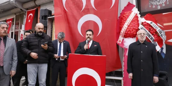Mhp mardin yeşilli i̇lçe teşkilatı’nın yeni hizmet binası açıldı