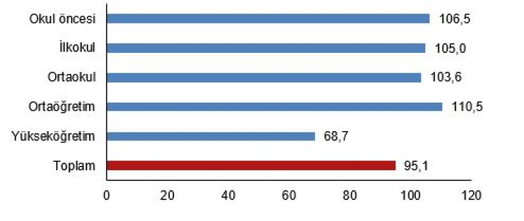 Öğrenci başına eğitime 49 bin 45 tl harcadık