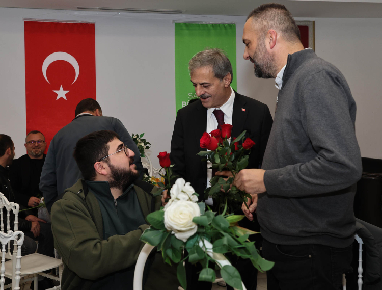 Sakarya'da 'engelsiz' kucaklaşma