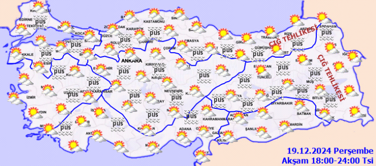 Yurt genelinde bugün hava nasıl olacak?