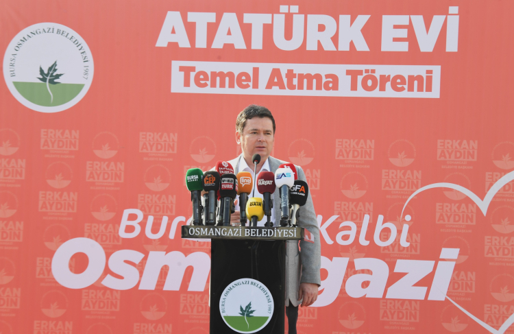 Atatürk evi’nin temeli atıldı