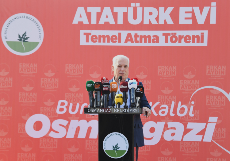 Atatürk evi’nin temeli atıldı