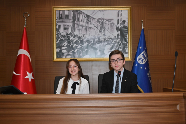 Bursa büyükşehir meclisi’nde kelam çocukların... Bursa hayallerini paylaştılar