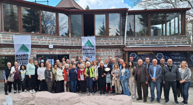Bursaspor bayrağı ankara bursa evi’nde