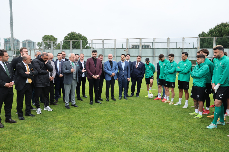 Lider özdemir’den bursaspor’a tam dayanak