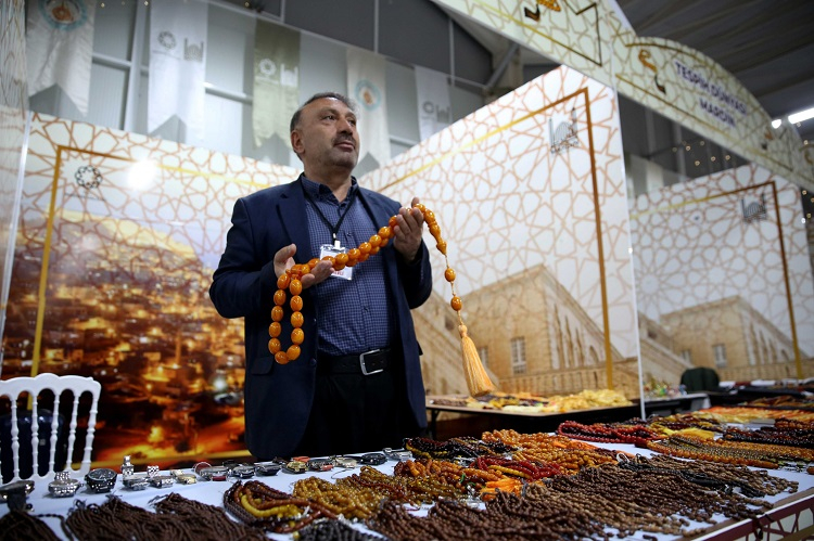 Mardin tespih fuarı kapılarını ziyaretçilere açtı