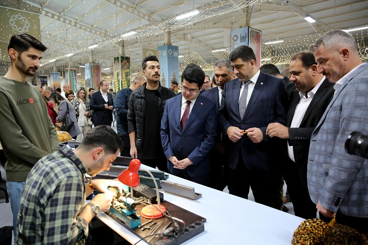 Mardin tespih fuarı kapılarını ziyaretçilere açtı