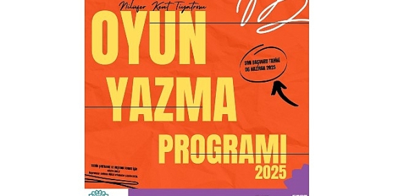 Nilüfer kent tiyatrosu’nun oyun yazma programı’na başvurular başlıyor